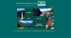 Desktop Screenshot of fretheimhytter.com